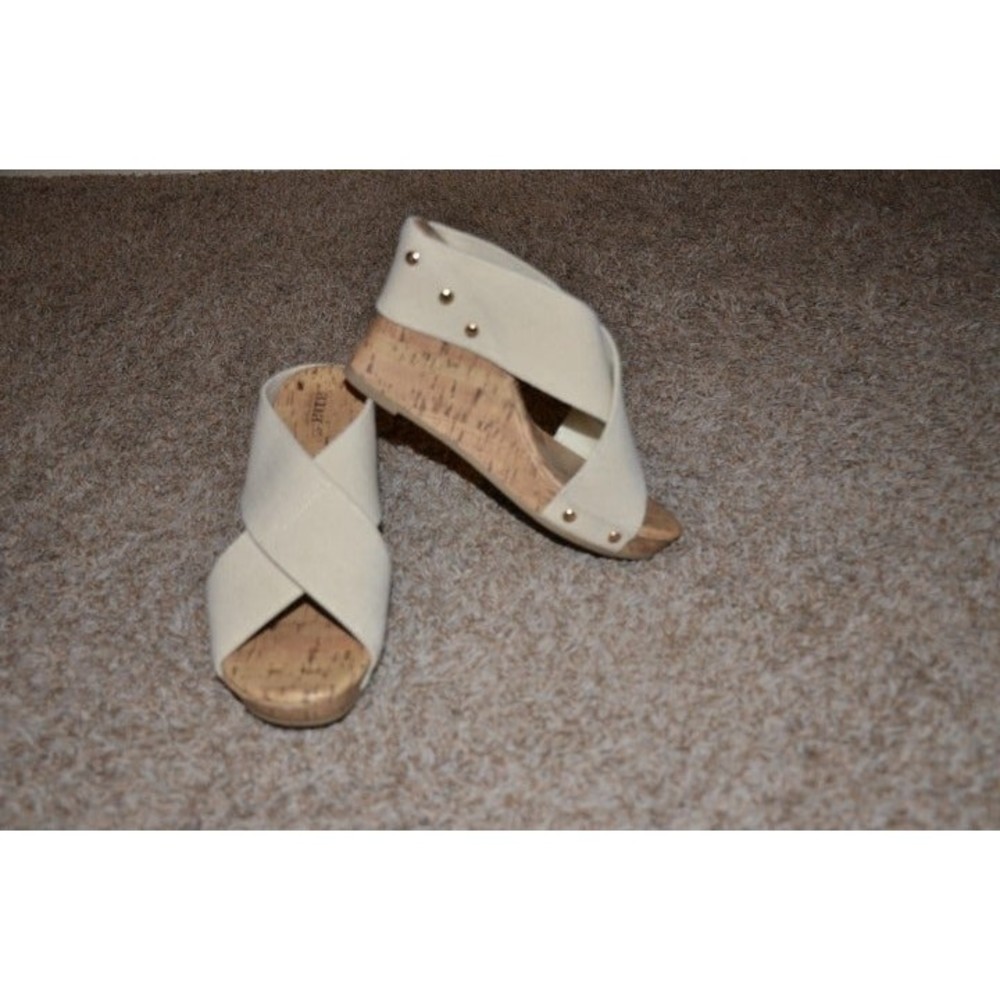 A.n.a Wedge Open Toe Sandals